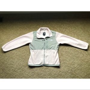 Light Pink North Face Fleece Jacket